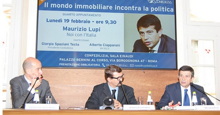 Noi con l’Italia, Lupi: "Una legge con tutte le misure per l'immobiliare"