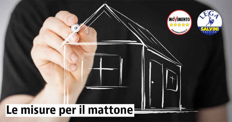Contratto di governo Lega 5Stelle: le misure per l'immobiliare e l'edilizia