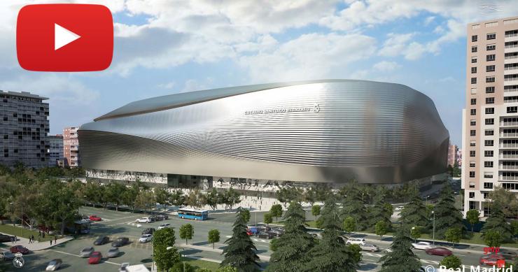 Real Madrid, ecco il nuovo Santiago Bernabeu