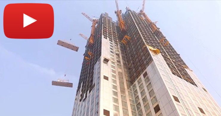 Mini Sky City, il grattacielo prefabbricato costruito in 19 giorni