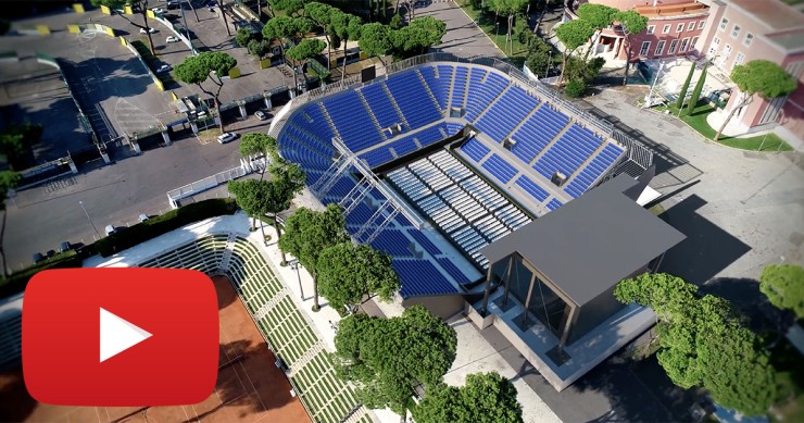 Una struttura smontabile e trasportabile da 7mila posti per il Foro Italico di Roma