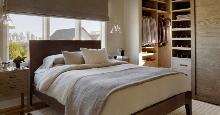 Soluzioni e idee per arredare con l'armadio a muro