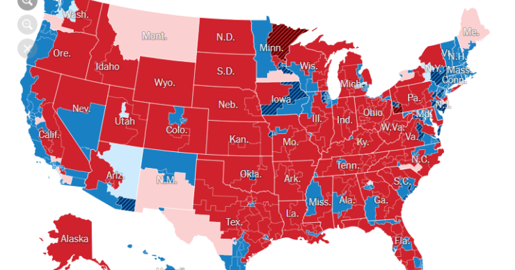 Immagine del giorno: Elezioni USA, i democratici riconquistano la Camera