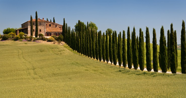 Lyxiga italienska fastigheter till salu i Toscana