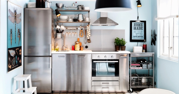 Il micro living ottimizza gli spazi per l’arredo di cucine piccole