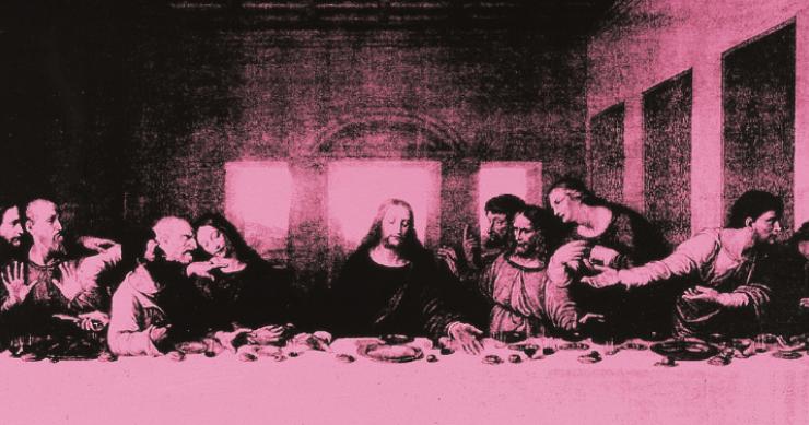 Milano, Leonardo da Vinci e Andy Warhol insieme alla Cripta di San Sepolcro