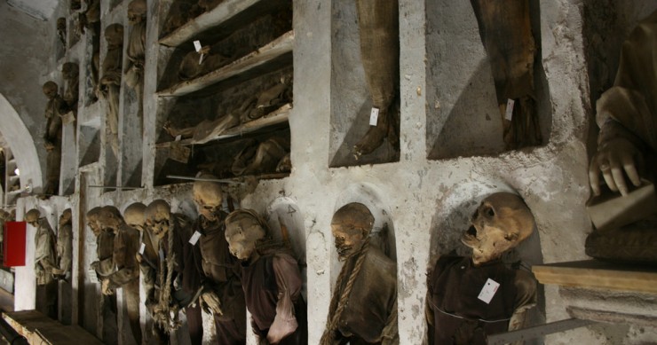 Catacombe dei Cappuccini, inna atrakcja turystyczna we Włoszech / Jafsegal / Flickr