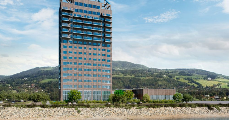 Il grattacielo di legno più alto del mondo