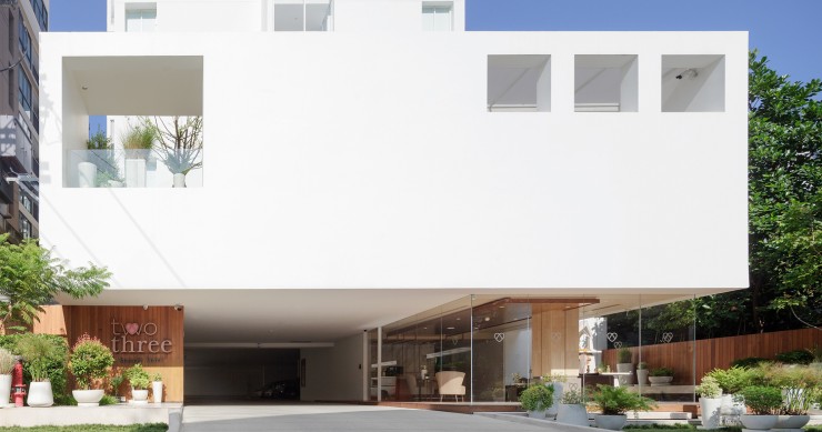 Questo hotel di design in Thailandia fonde le terrazze con gli interni delle stanze