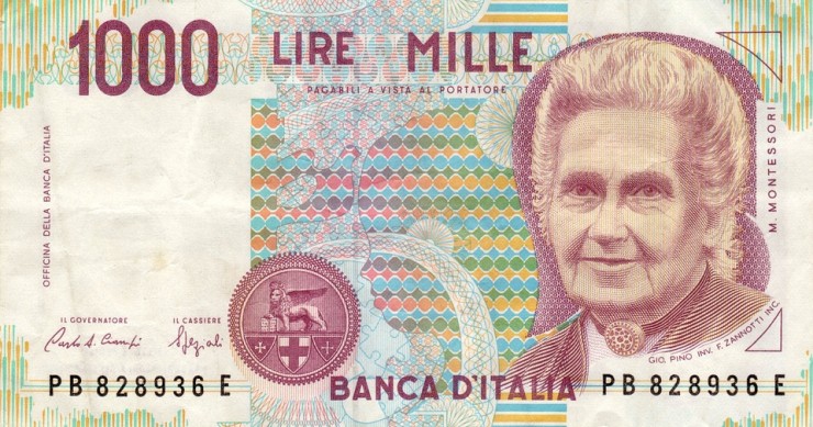 mille lire montessori