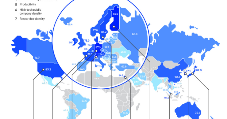 Immagine del giorno: le economie più innovative del mondo