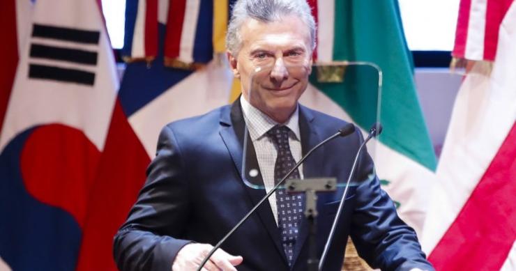 Il presidente dell'Argentina, Mauricio Macri