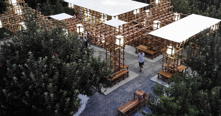 Il padiglione modulare del Politecnico di Torino primo in una gara tra Università in Cina