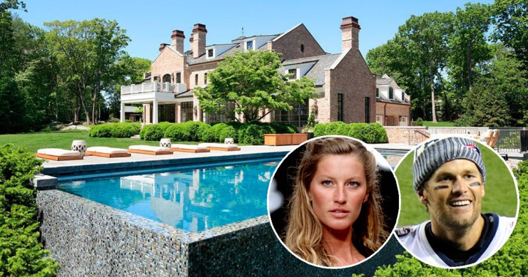 Tom Brady e Gisele Bundchen chiedono 39,5 milioni di dollari per la loro casa di Boston
