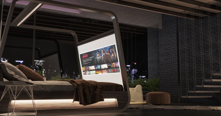 Lo smart bed made in Italy per godersi le serie tv come non le avete mai viste
