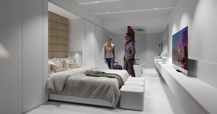 Camere d'albergo moderne, le novità alla fiera dell'hotellerie
