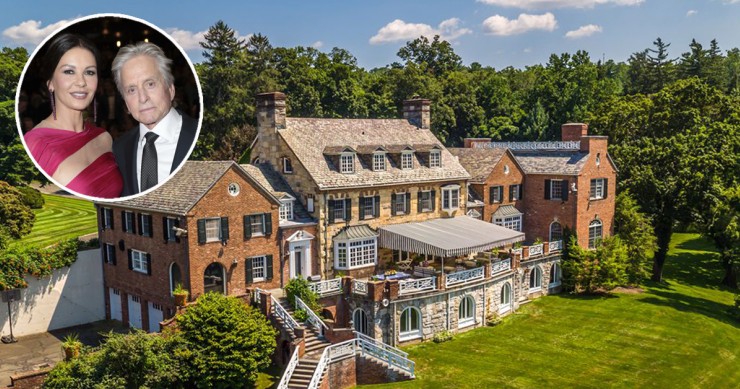Michael Douglas e Catherine Zeta-Jones vendono la loro sontuosa residenza da 3600 mq