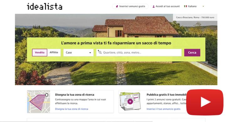 idealista ridisegna la sua homepage: "Abbiamo reso più semplice la ricerca per zone"