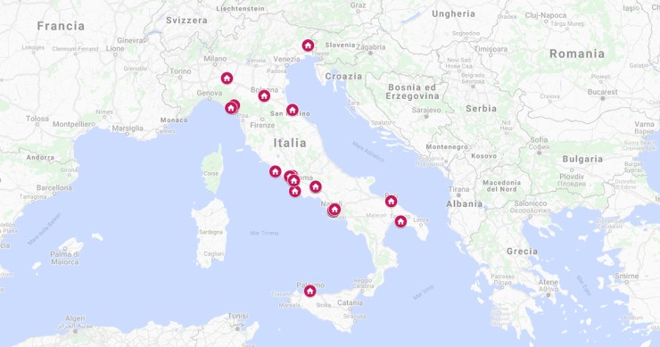 La mappa degli immobili del Ministero della Difesa all’asta, c’è tempo fino al 31 gennaio