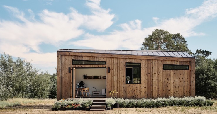 Una piccola unità prefabbricata