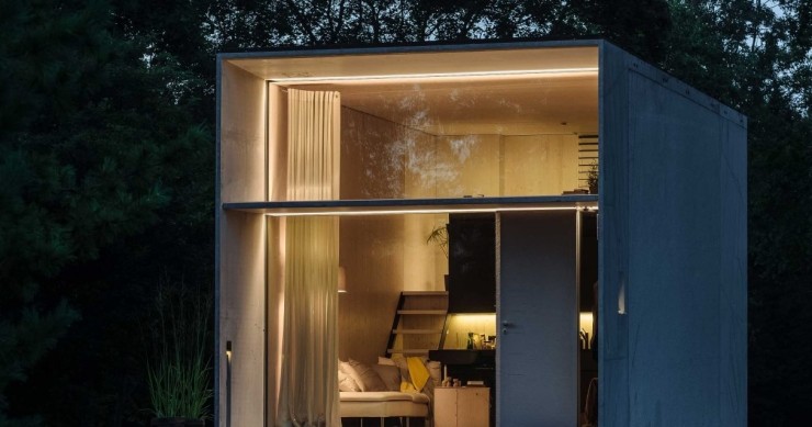 Lusso e comfort a tempo di record, questa casa prefabbricata è pronta in 48 ore