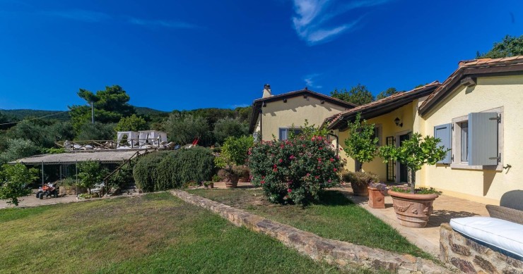 Uma quinta deslumbrante à venda na Toscana