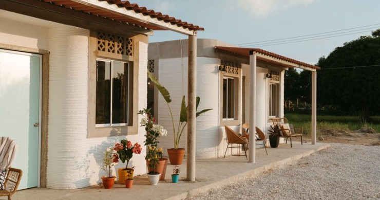 Il primo quartiere del mondo stampato in 3D ha già le sue prime case