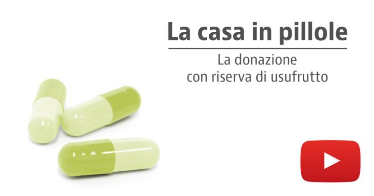 La donazione con riserva di usufrutto spiegata dal notaio