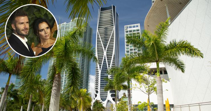 La famiglia Beckham compra un appartamento in un edificio di Zaha Hadid a Miami