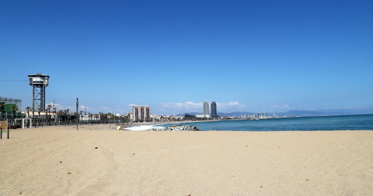 La spiaggia di Barcellona