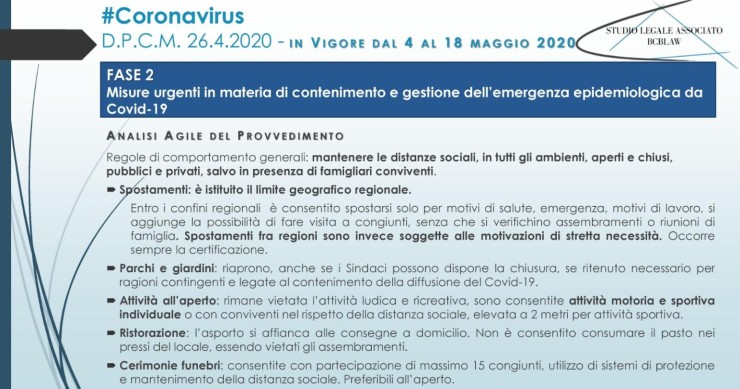 Immagine del giorno: Dal 4 maggio tornano gli spostamenti, ecco come