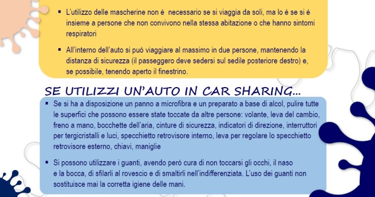 Immagine del giorno: Come utilizzare l'auto durante la pandemia da Covid-19