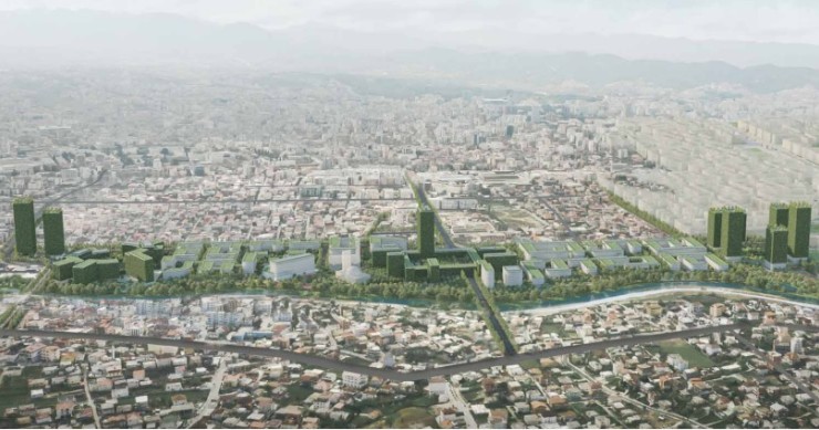Tirana Riverside, la smart city albanese firmata Stefano Boeri