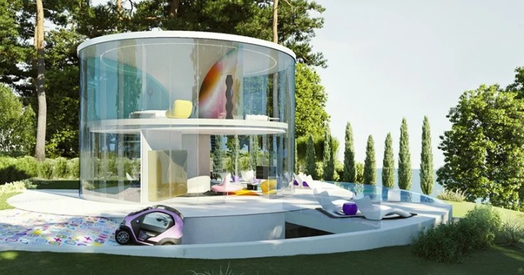 La casa ideale per il post covid ideata dal designer Karim Rashid