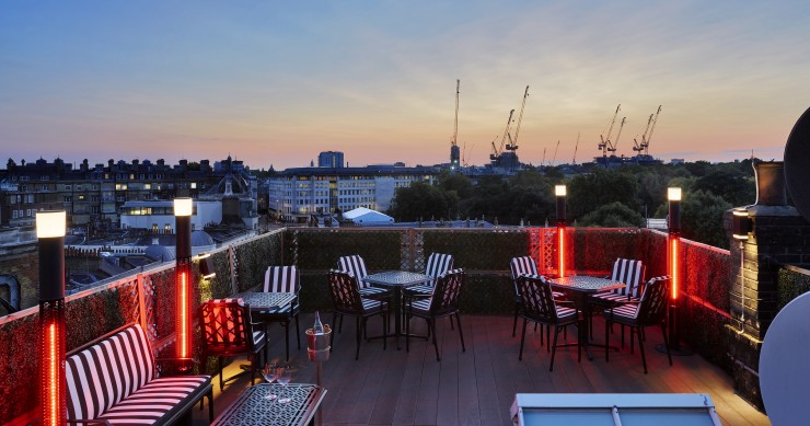 Un hotel inglese extralusso a due passi da Buckingham Palace