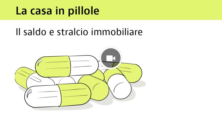 Il saldo e stralcio immobiliare spiegato dal notaio