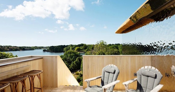 Una "illusione ottica" per immergersi nella natura selvaggia in Svezia