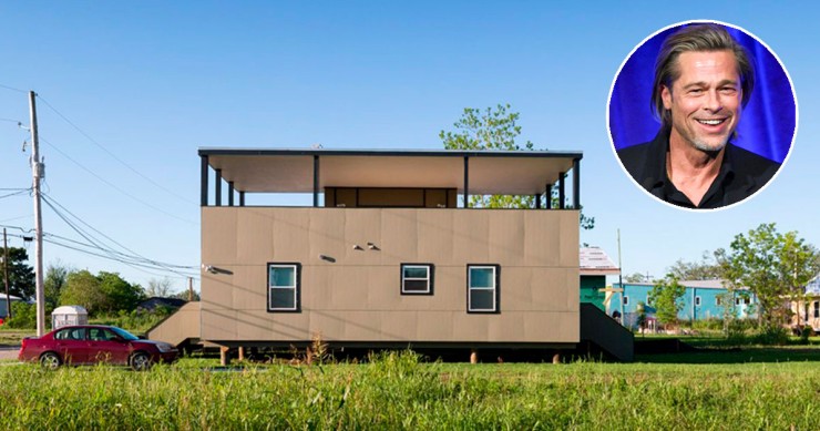 Demolita una delle case costruite a New Orleans dalla fondazione di Brad Pitt