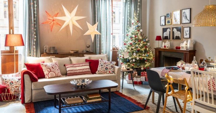 I consigli di Ikea per decorare casa a Natale