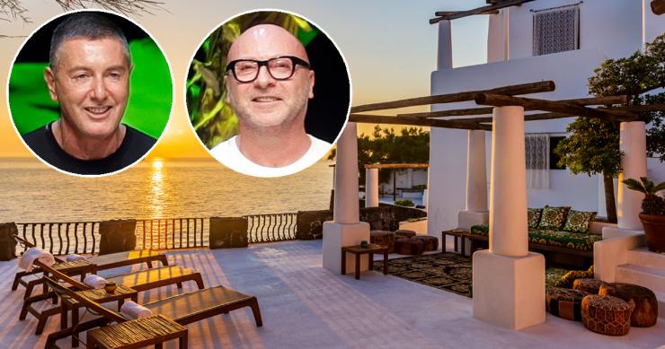 Dolce e Gabbana hanno venduto la loro spettacolare villa sull'isola di Stromboli
