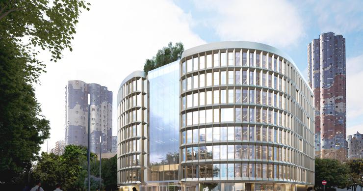 Carlo Ratti firma ILOW, l'edificio a forma di abbraccio nel business district di Parigi