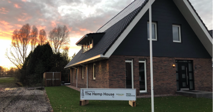 Come è fatta la prima casa prefabbricata completamente in canapa