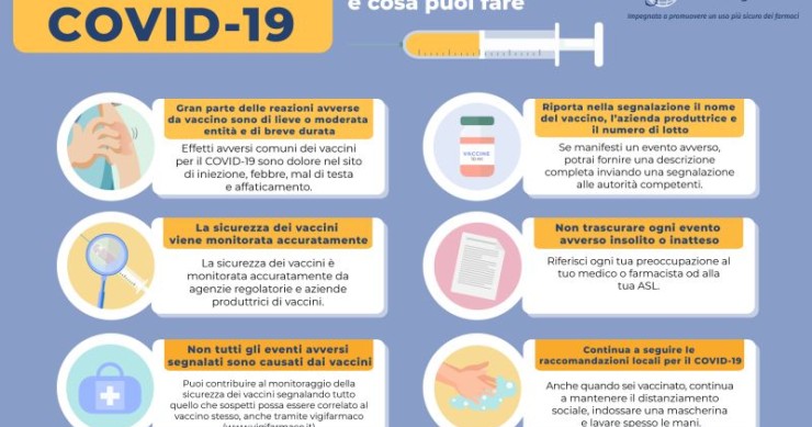 Vaccinazione anti covid in sicurezza, cosa sapere