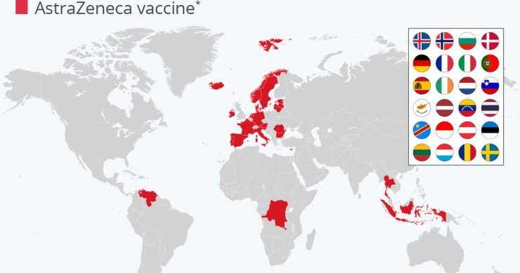 I Paesi che hanno sospeso il vaccino Astra Zeneca