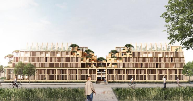 Questo progetto di case prefabbricate vuole rivoluzionare il concetto di urbanistica sostenibile