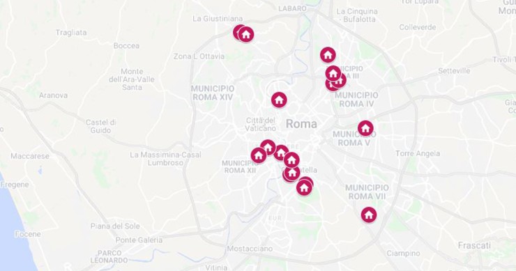 Dal Flaminio a Trastevere e alla Garbatella, la mappa degli immobili Ater all’asta a Roma