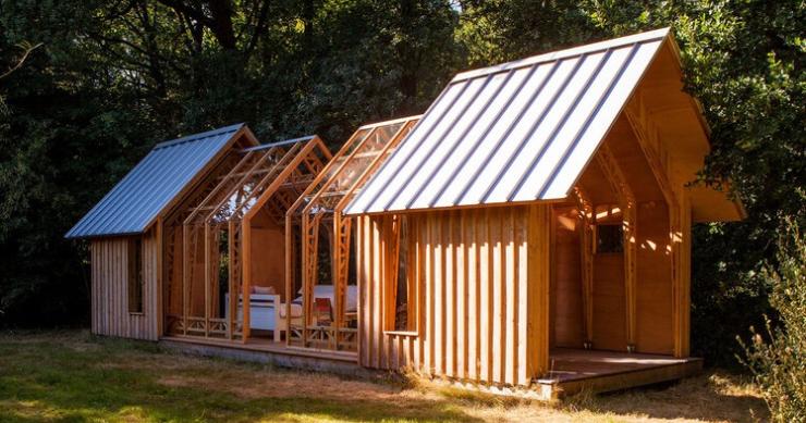 Case prefabbricate fai da te: un modello facile da montare e che permette di spostare le pareti