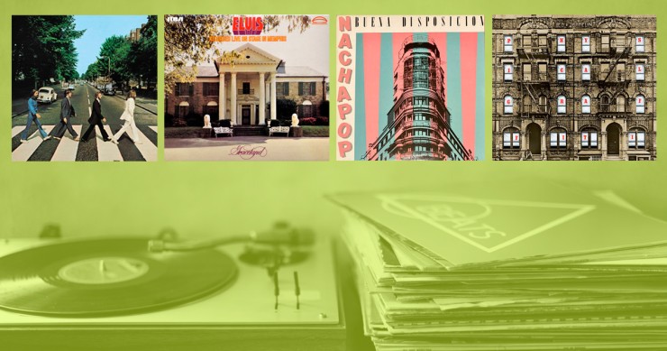 Dai Beatles a Elvis, 9 copertine di album leggendari con riferimenti architettonici