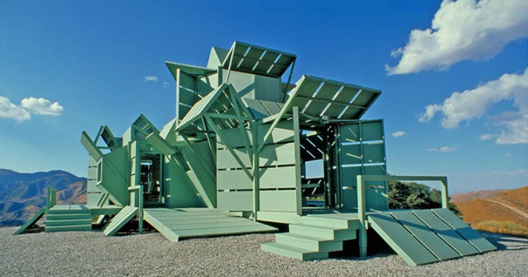 Una curiosa casa prefabbricata che più di 20 anni fa ha optato per sostenibilità e flessibilità