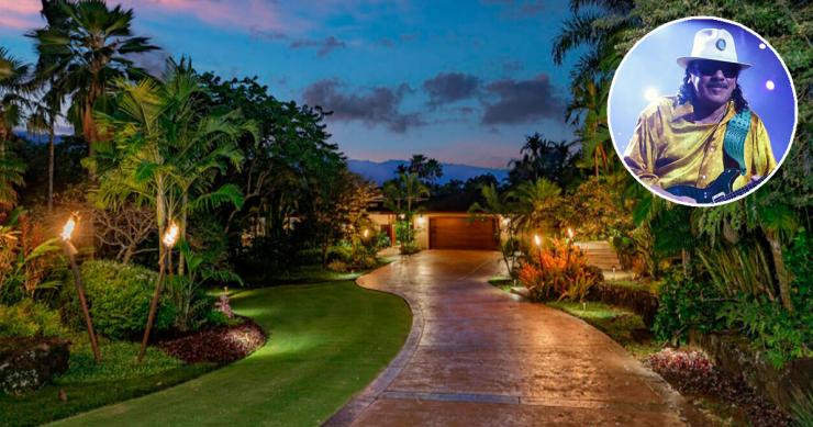 Carlos Santana acquista casa alle Hawaii per 20,5 milioni di dollari